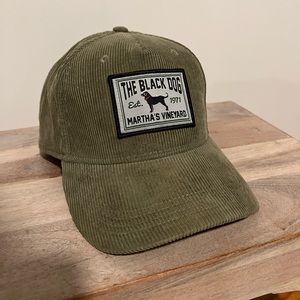 The Black Dog Corduroy Snapback Hat